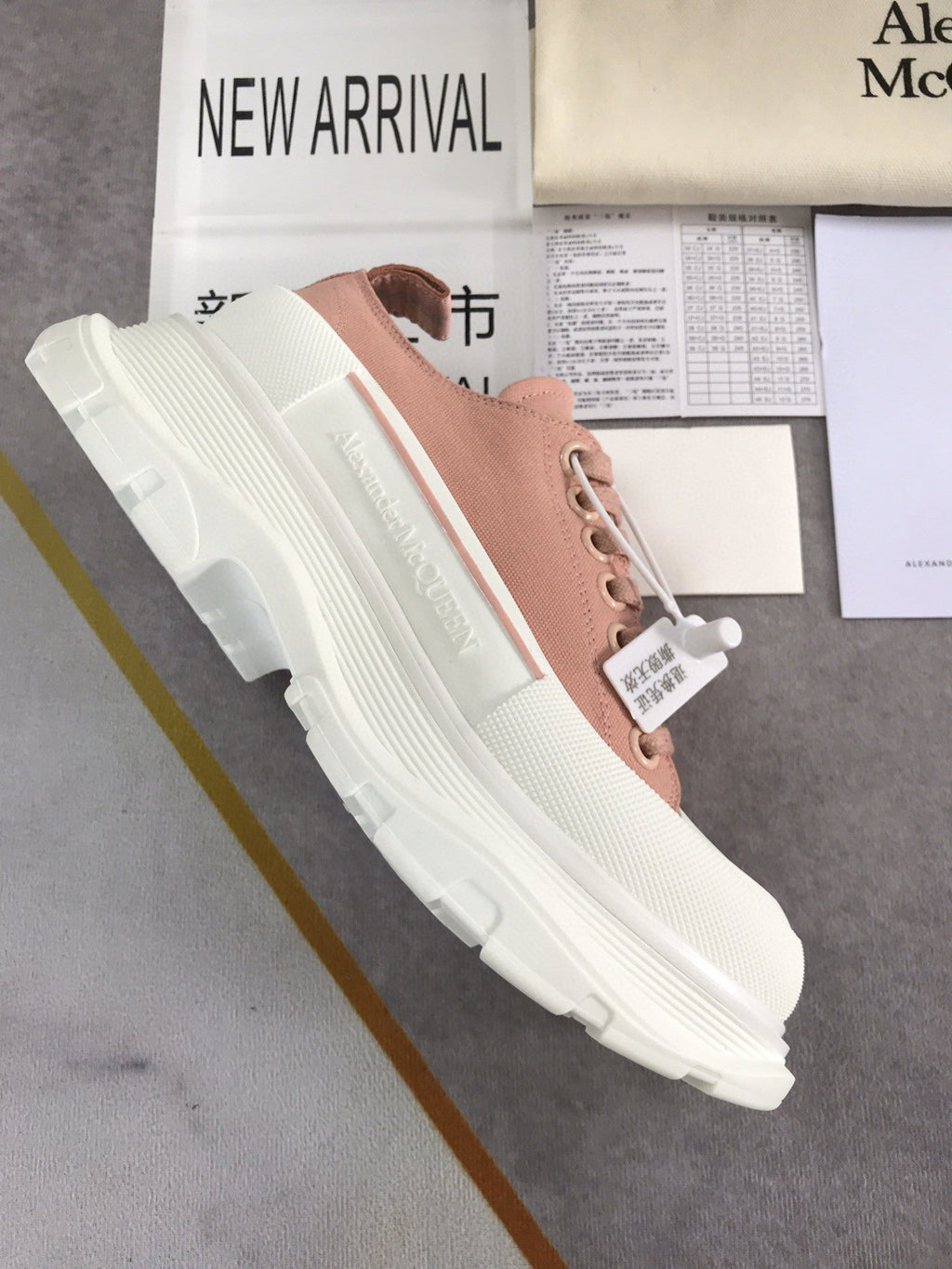 Alexander McQueen Tread Slick Lace Up