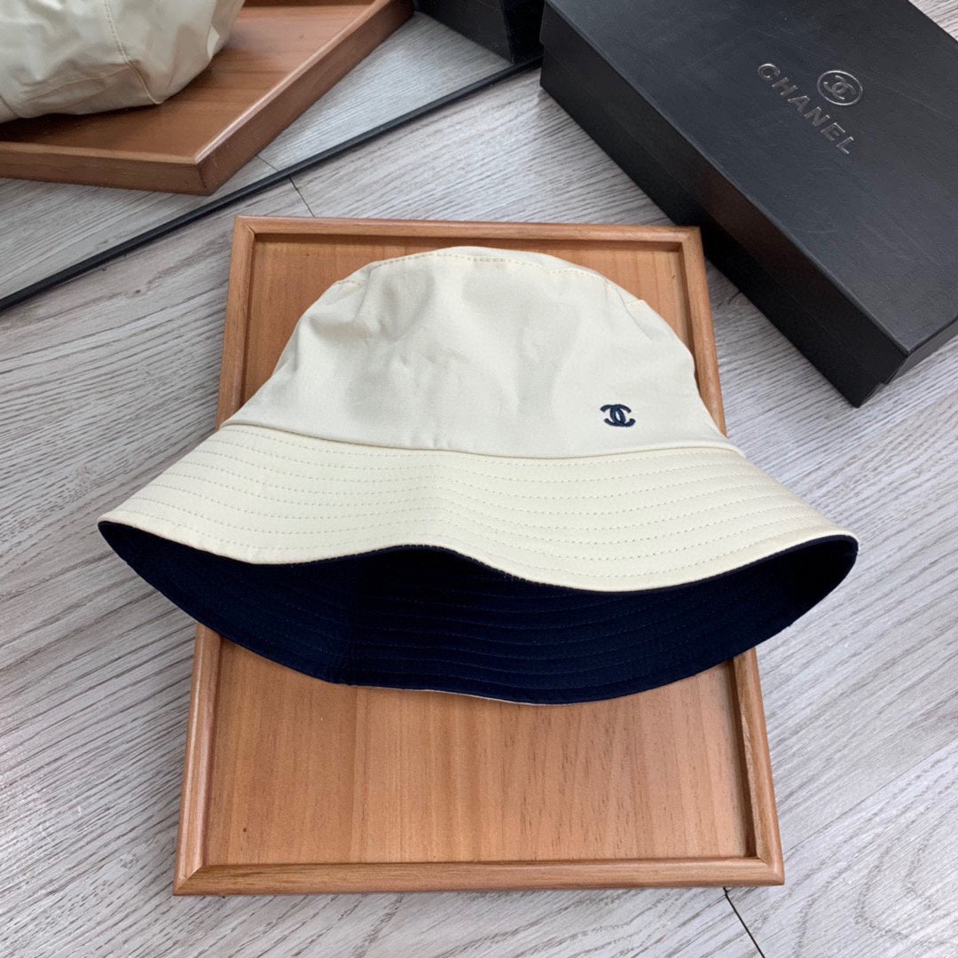 Chanel Cloche White Hat