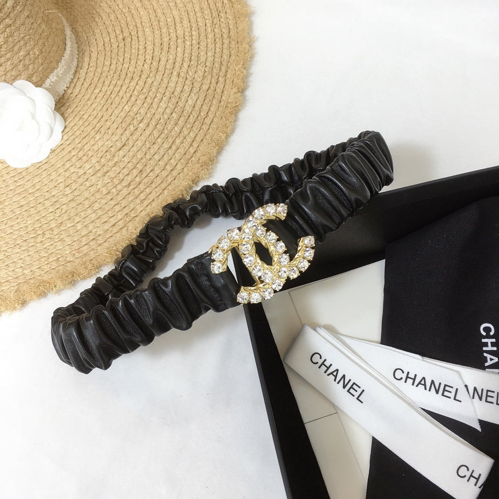 Chanel Belt With Double C Buckle