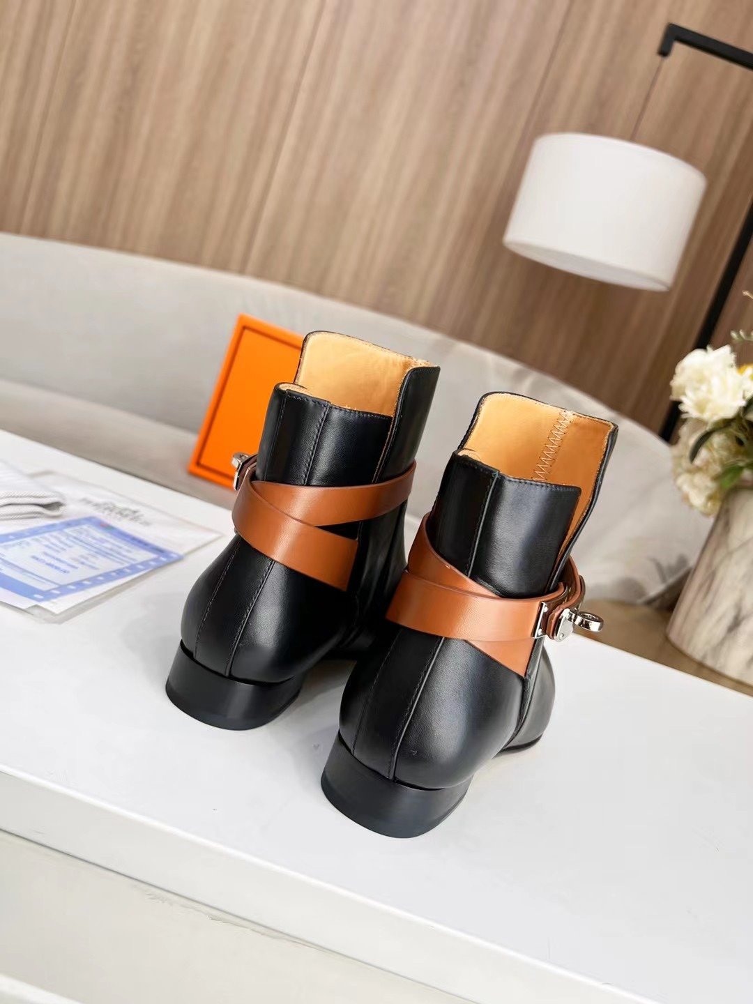 Hermes Neo Ankle Boot Black