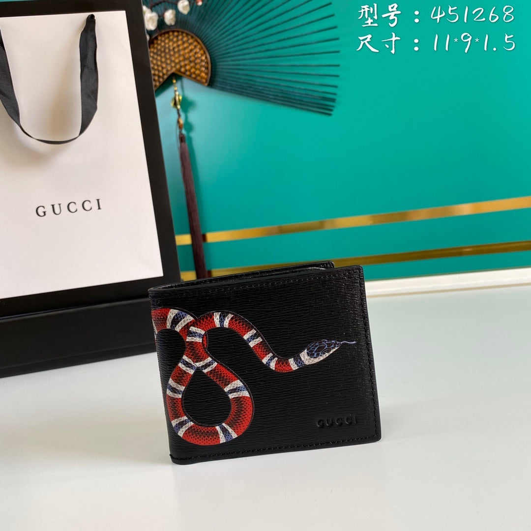 Gucci Bestiary Pouch With King Snake 11cm