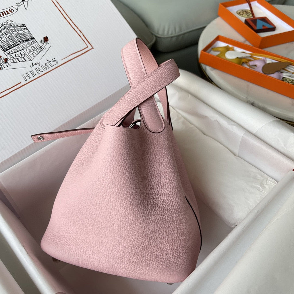 Hermes Picotin Lock 18 Bag Light Pink