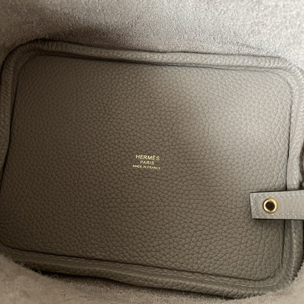 Hermes Picotin Lock 18 Bag Greige