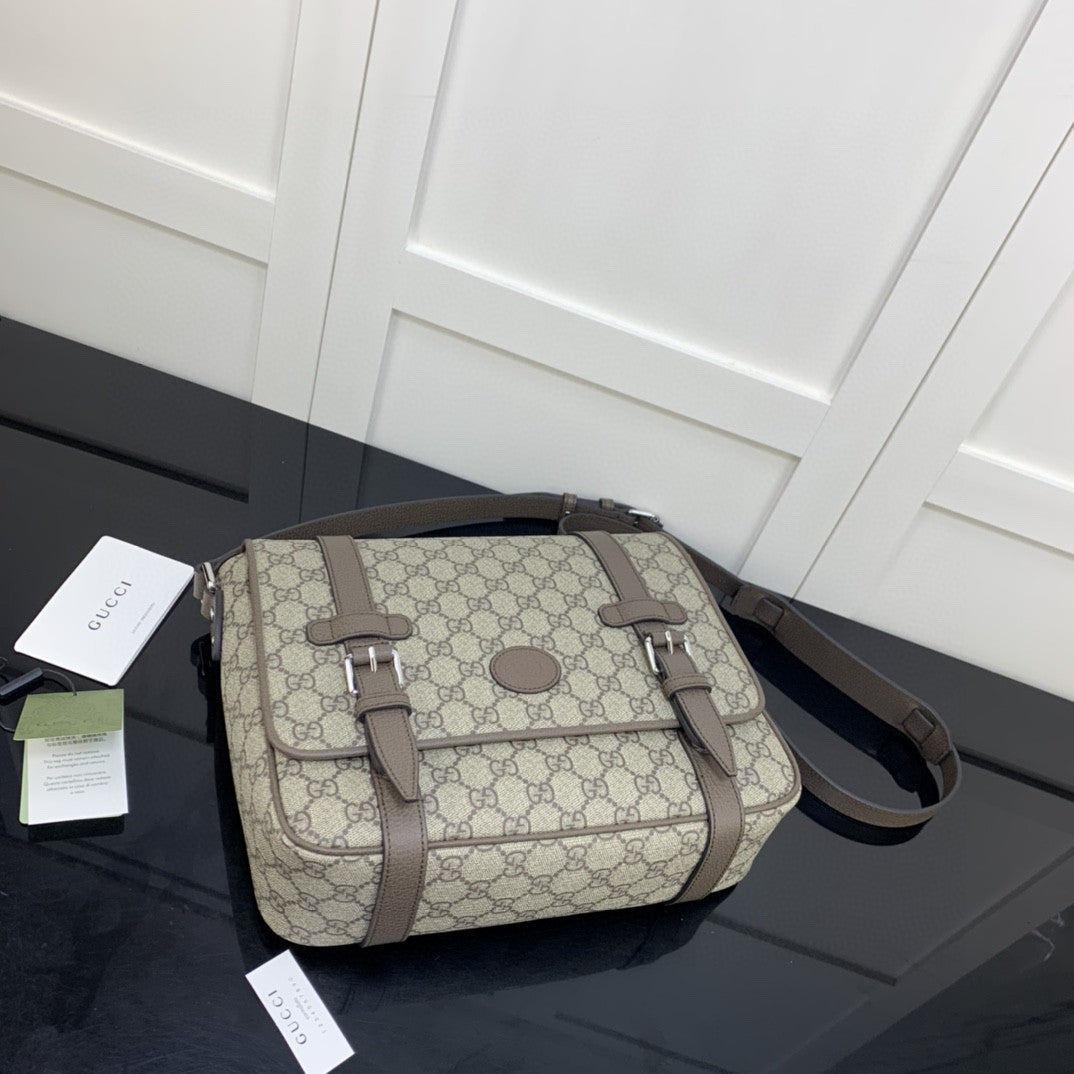 Gucci Messenger Bag 28cm Beige