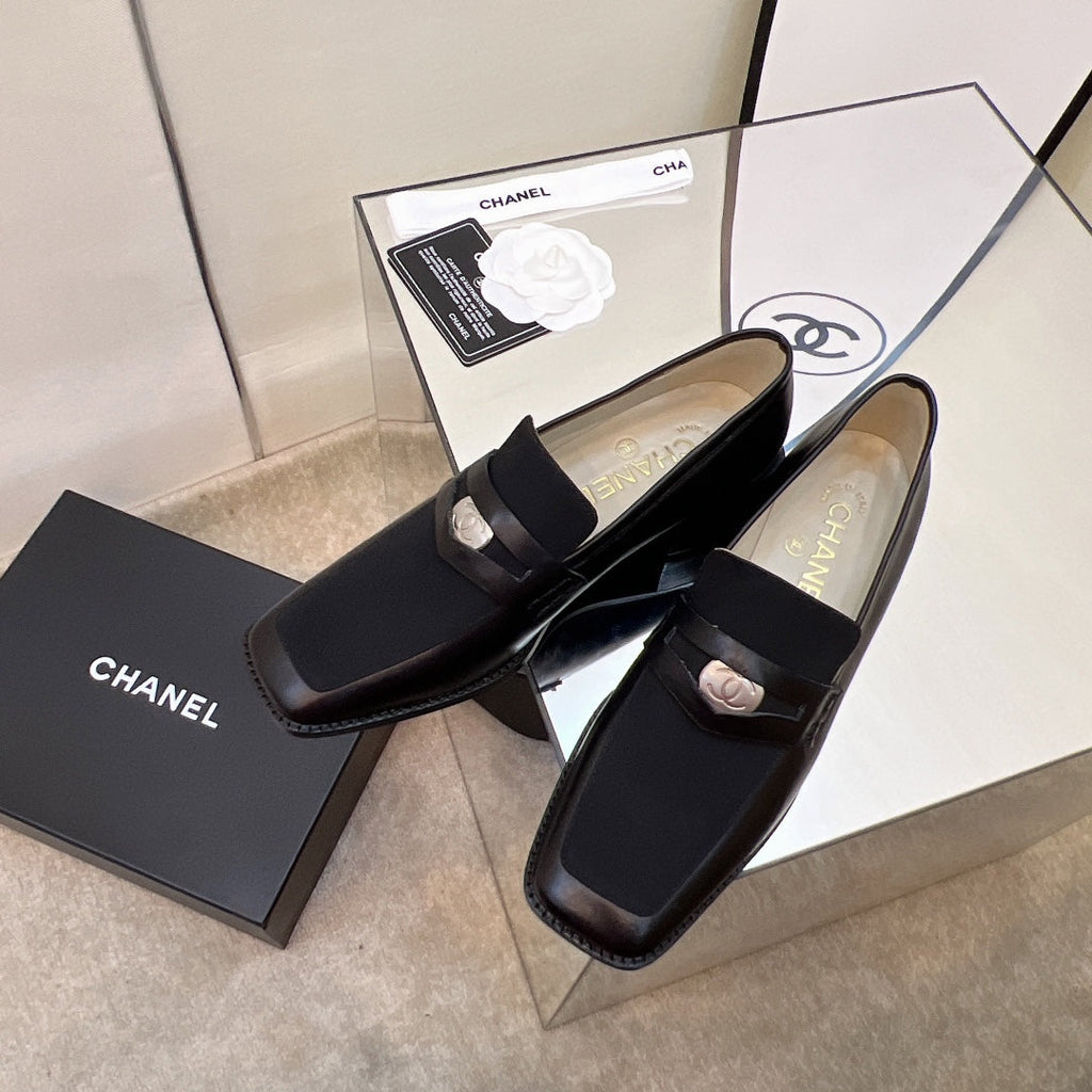 Chanel Loafers Black