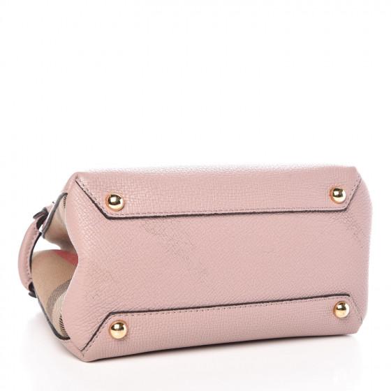 House Check Baby Banner Tote Pink