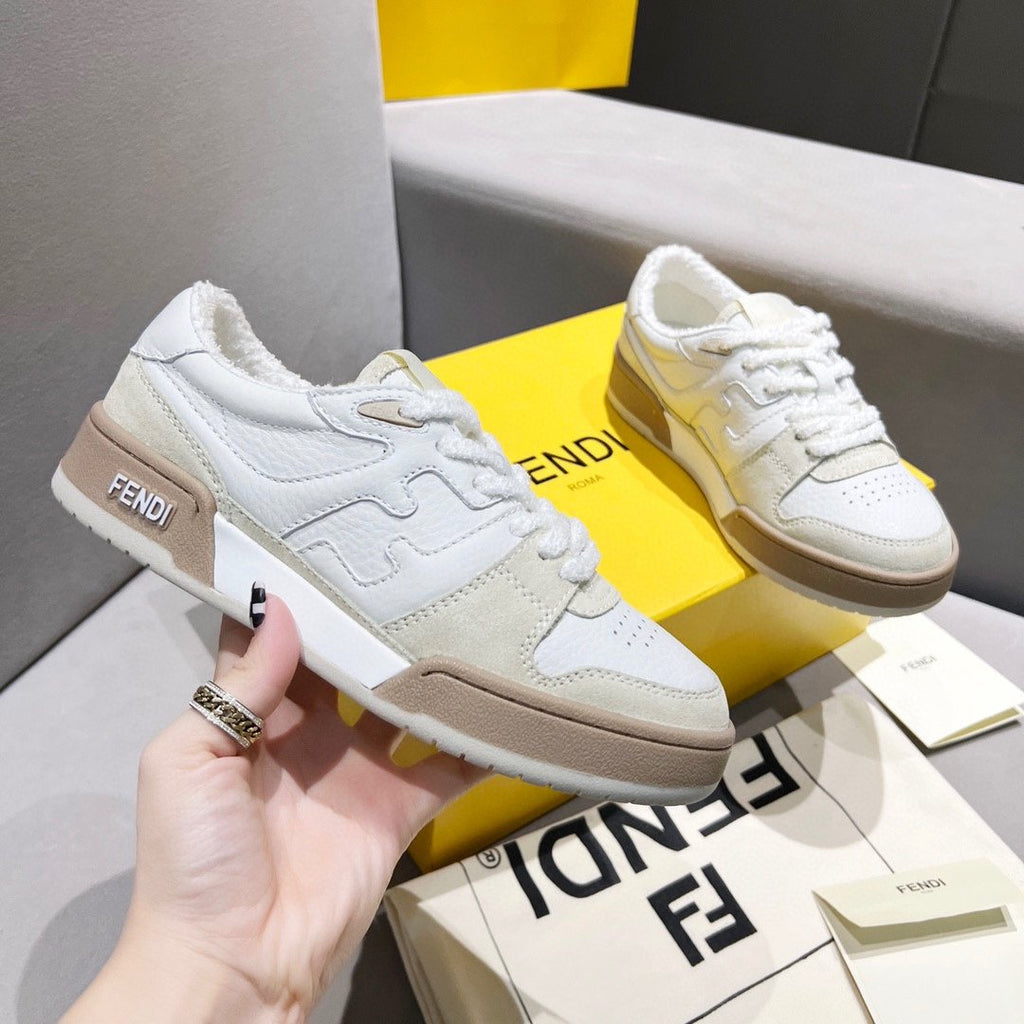 Fendi Match Sneaker Beige