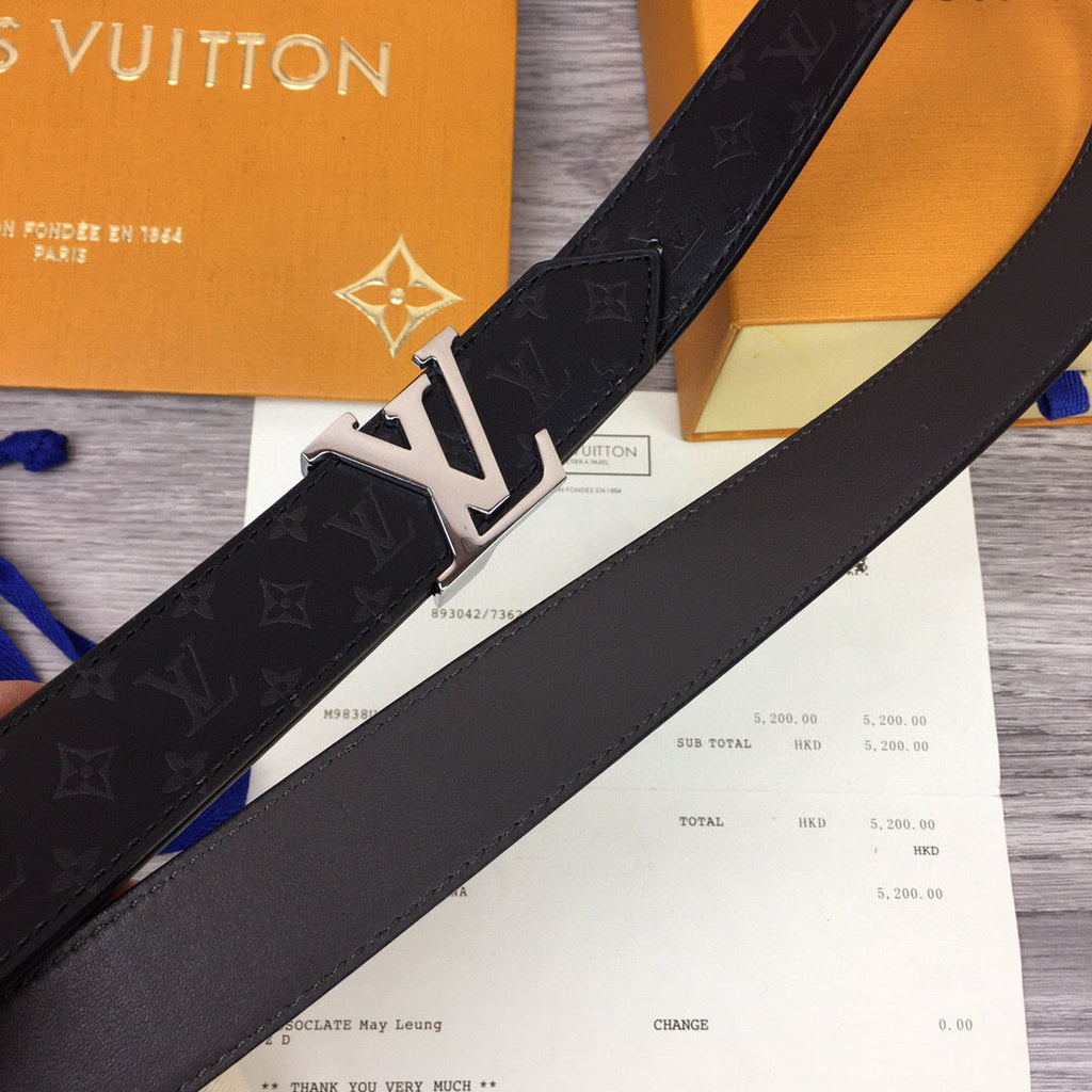 Louis Vuitton Iconic Belt Black