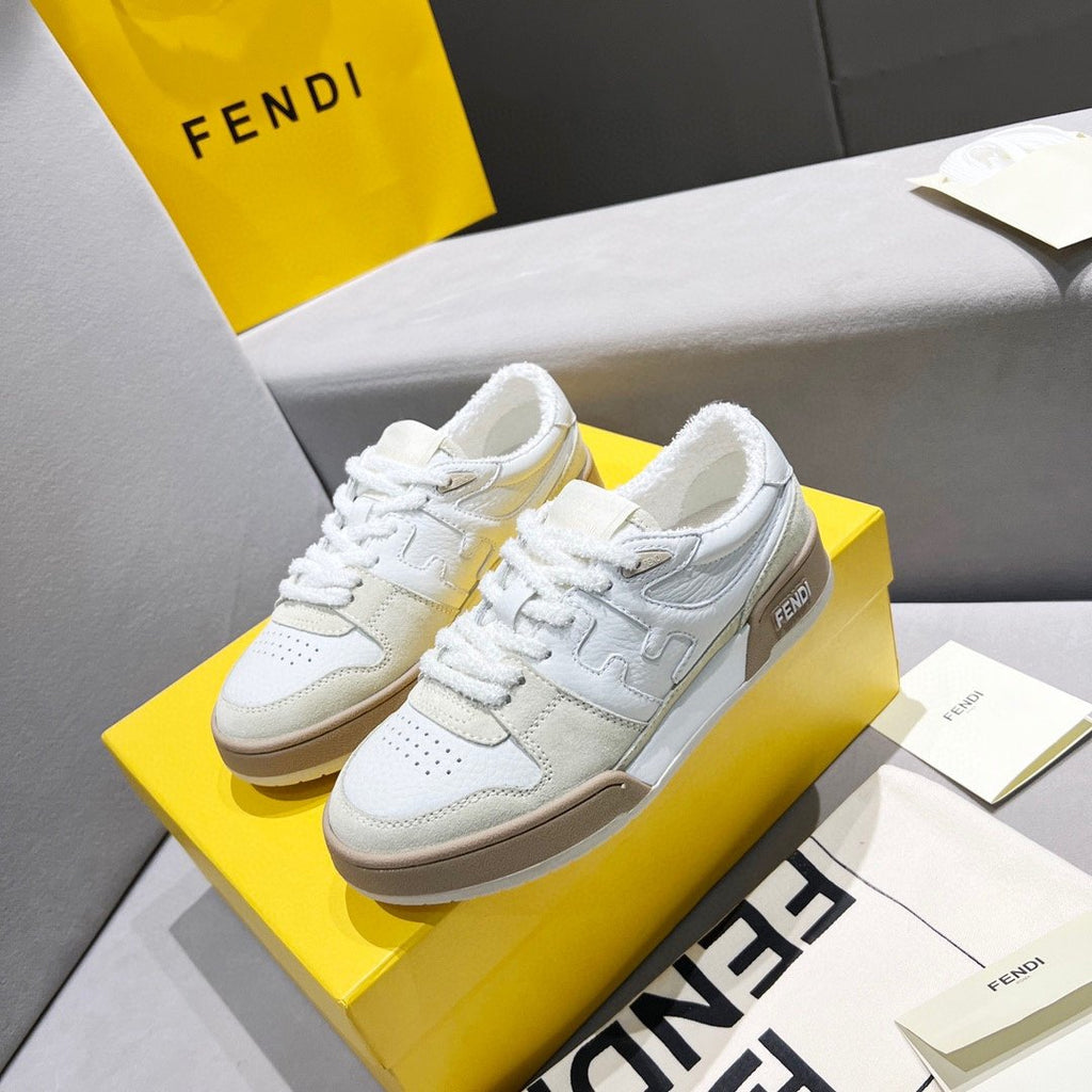 Fendi Match Sneaker Beige