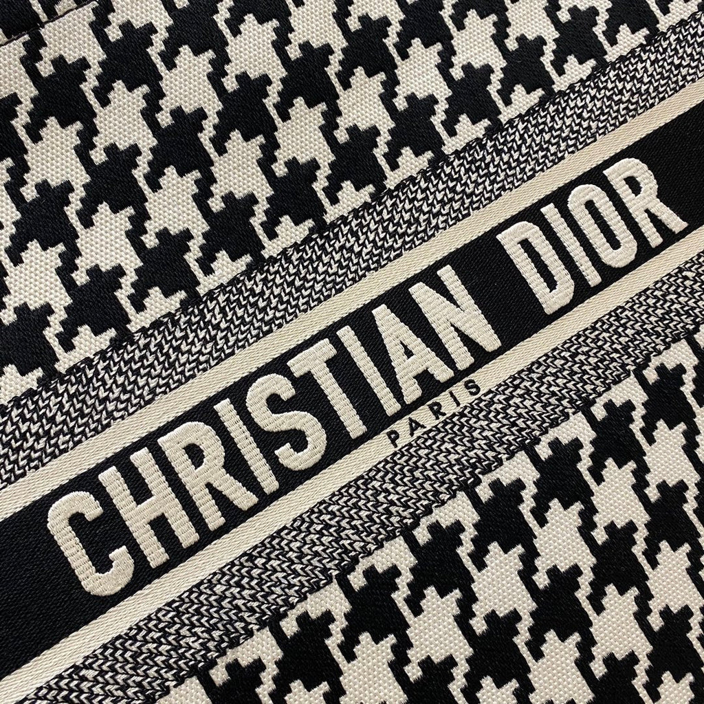 Christian Dior Book Tote Bag 42 cm Black/White