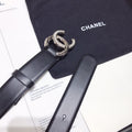 Chanel Belt With Double C Buckle