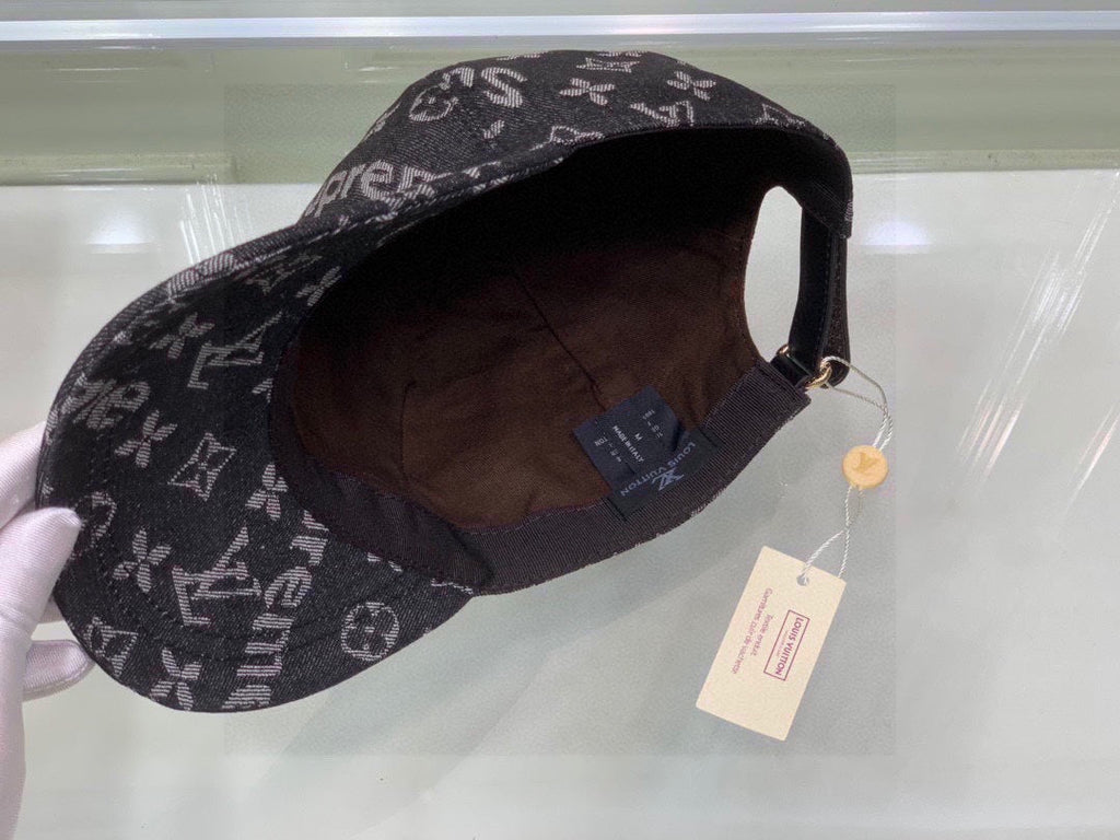 Louis Vuitton Get Ready Supreme Cap Black