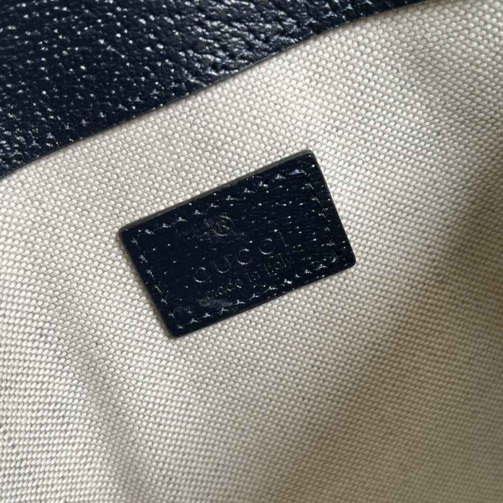Gucci Messenger Bag With Interlocking G 21cm Beige