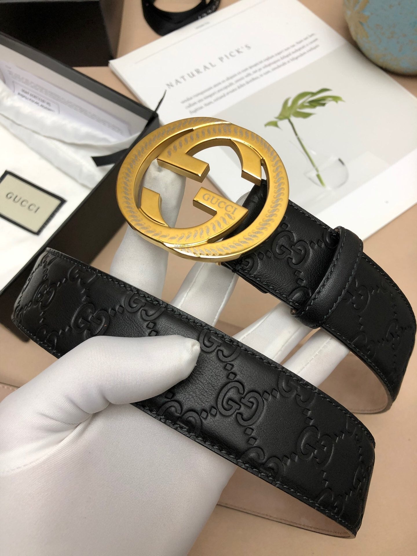 Gucci Marmont Reversible Belt