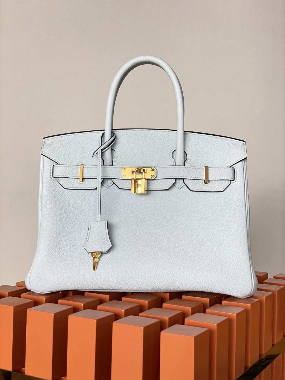 Hermes Birkin 30 Nata Swift Gold Hardware