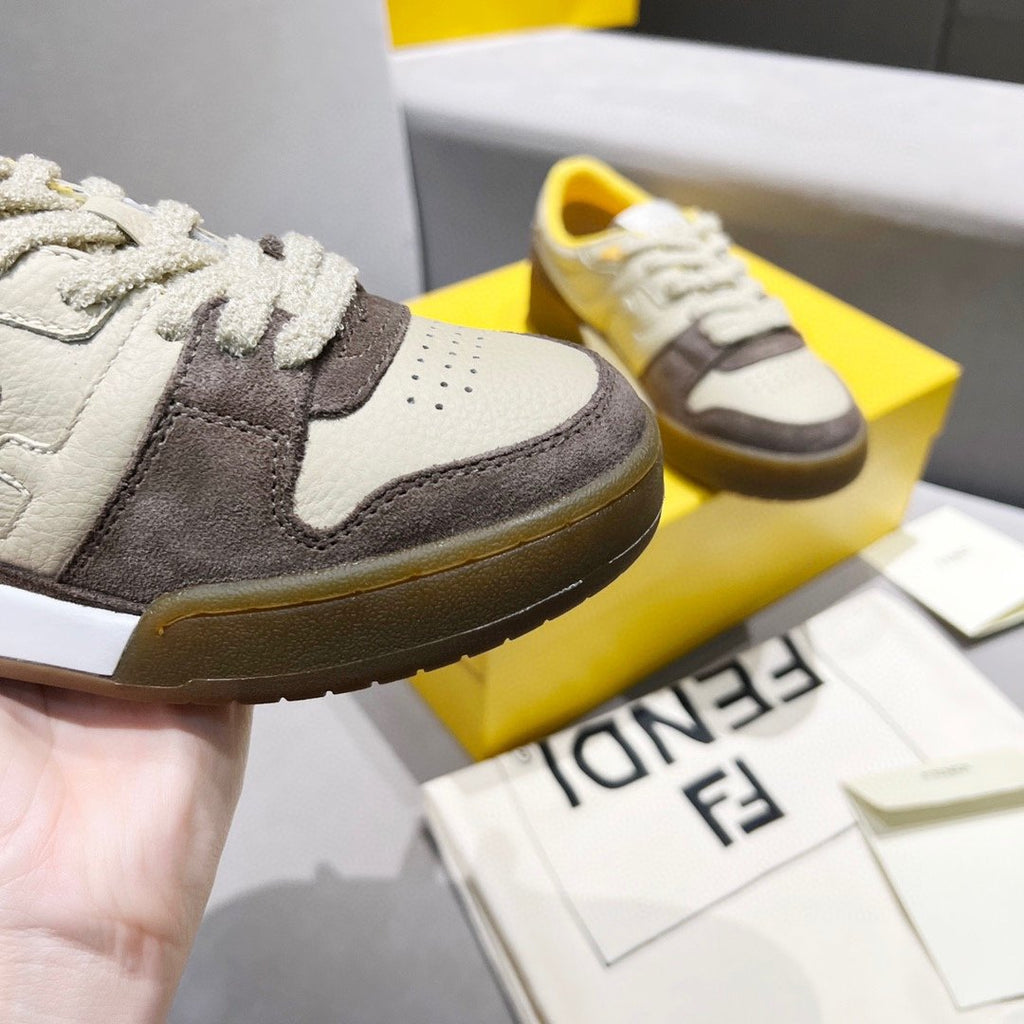 Fendi Match Sneaker Brown