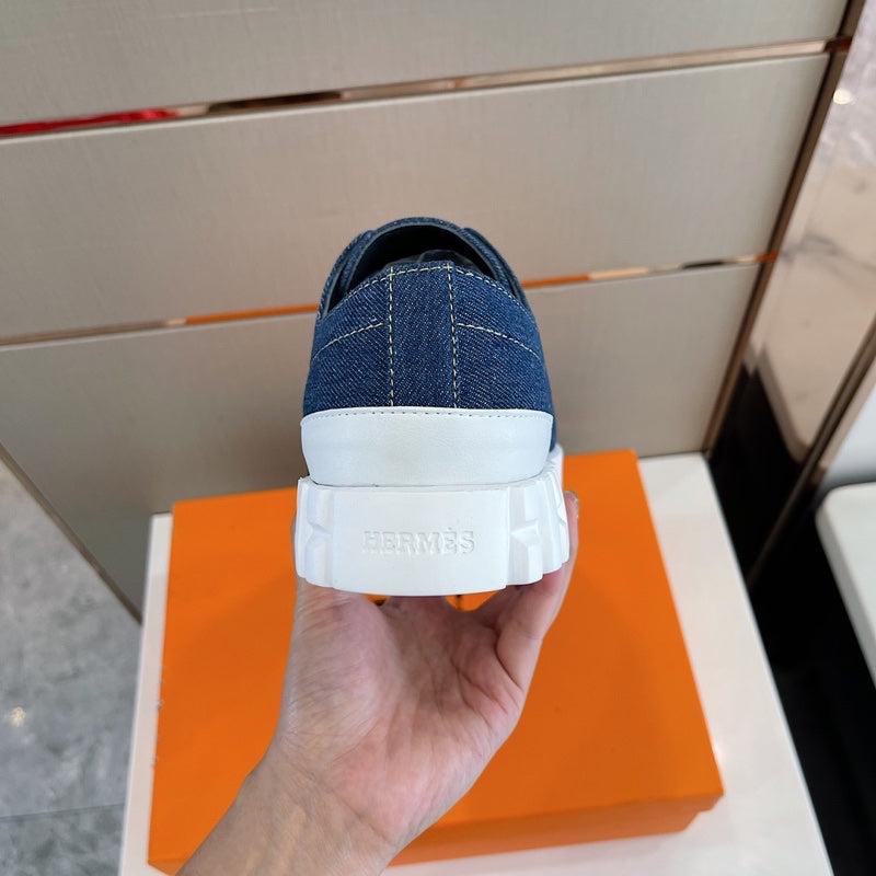 Hermes Climb Sneaker Low Top Blue