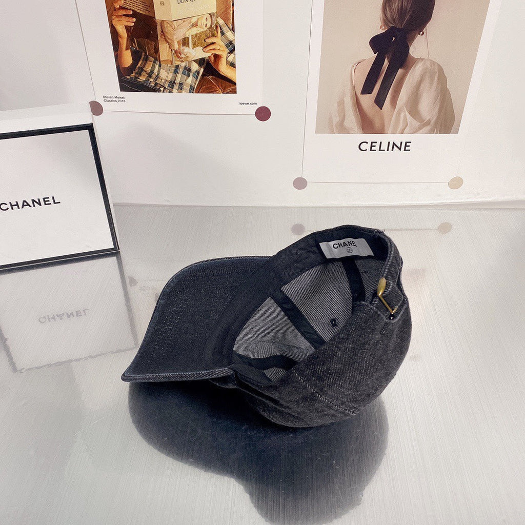 Chanel Black Cap
