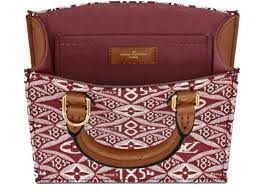 Louis Vuitton SINCE 1854 PETIT SAC PLAT Bag Red