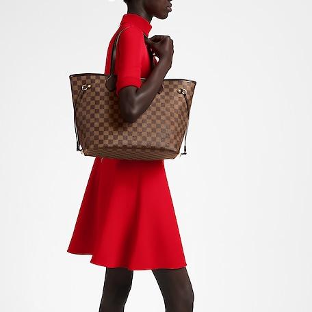 Louis Vuitton NEVERFULL MM Cerise Red