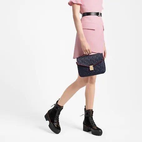 Louis Vuitton POCHETTE MÉTIS Navy Blue/Red