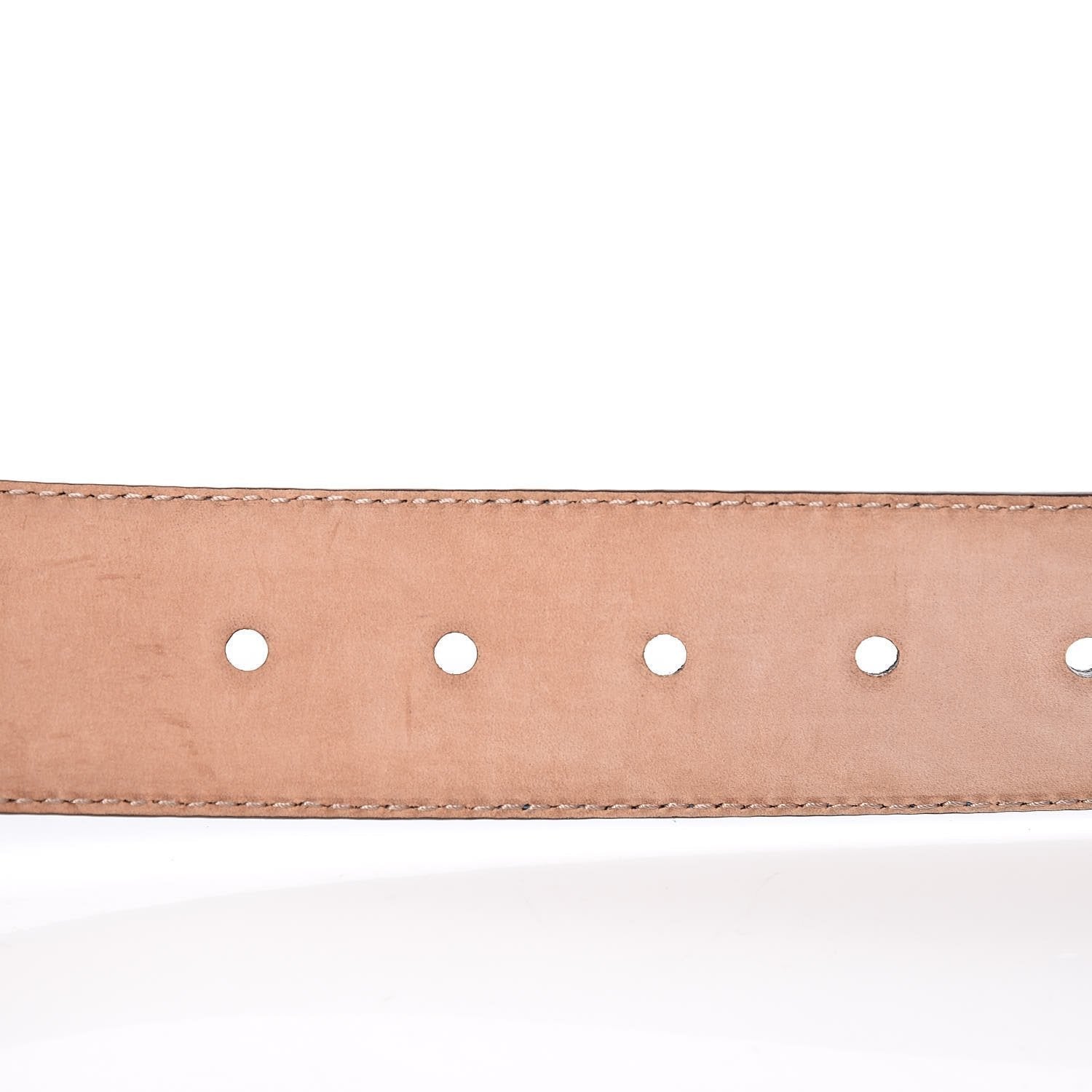 Gucci Microguccissima GG Deep Cobalt Blue Soft Margaux Leather Belt Size 90/36