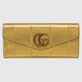 Broadway snakeskin clutch with Double G Gold snakeskin