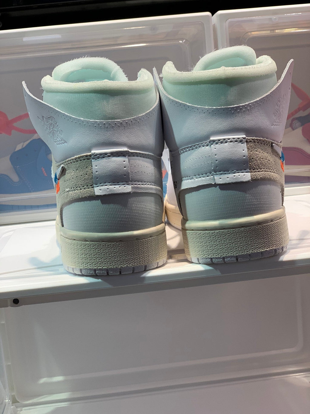 Nike X Off-White Air Jordan 1 Retro High Top Sneakers Men