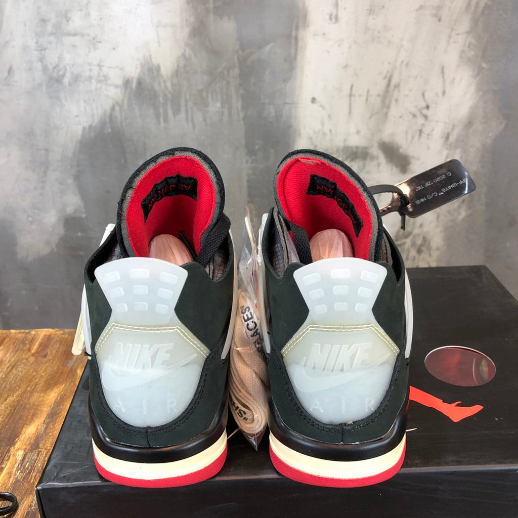 Nike Off-White x Air Jordan 4 Bred Men