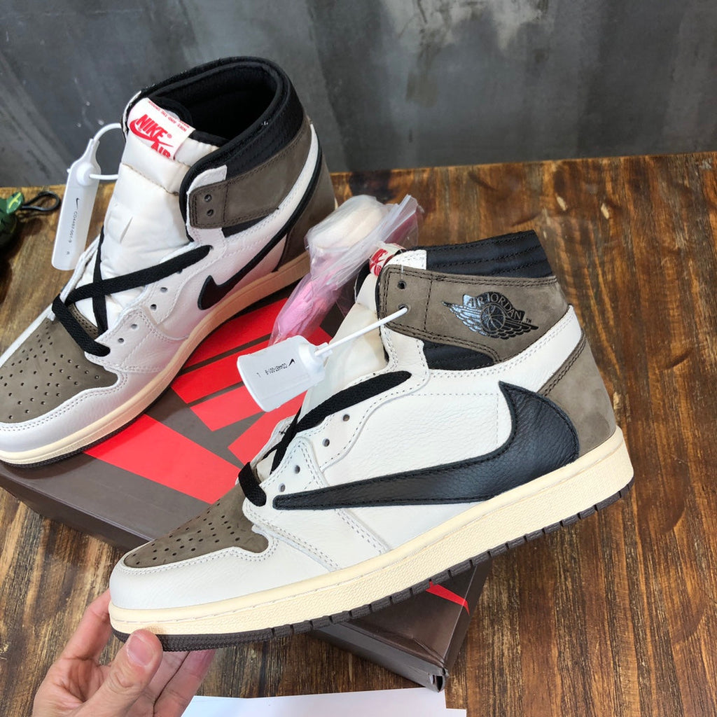 Nike Travis Scott x Air Jordan 1 AJ1 High Top Men