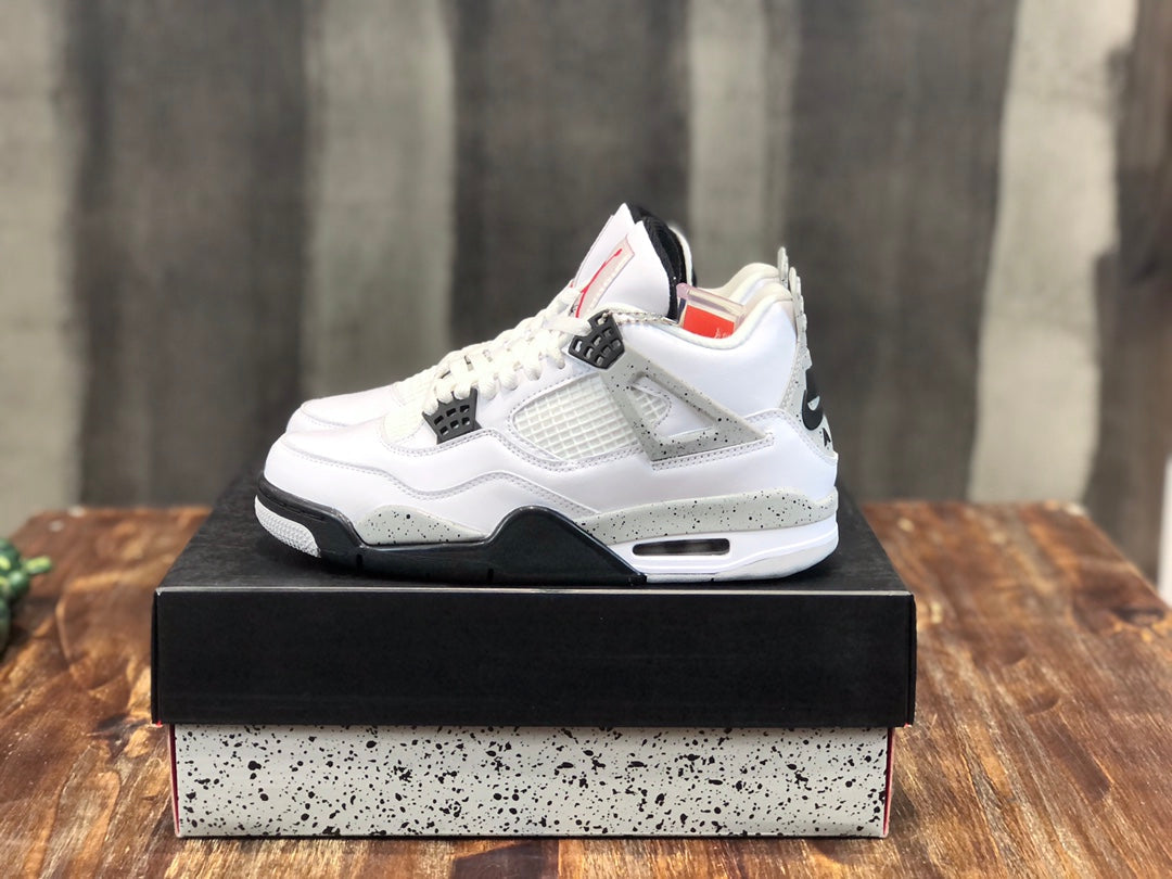 Nike Air Jordan 4 Fight Retro White Cement Women