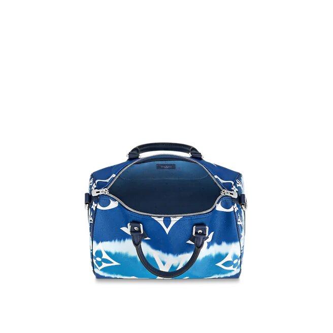 Louis Vuitton ESCALE SPEEDY BANDOULIÈRE 30 blue