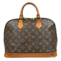 Louis Vuitton Alma Hand Bag Brown