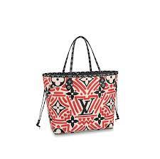 Louis Vuitton CRAFTY NEVERFULL MM Red