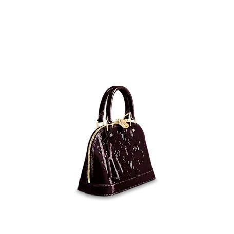 Louis Vuitton ALMA BB Amarante Red