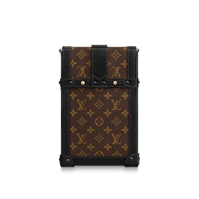 Louis Vuitton  VERTICAL TRUNK POCHETTE black
