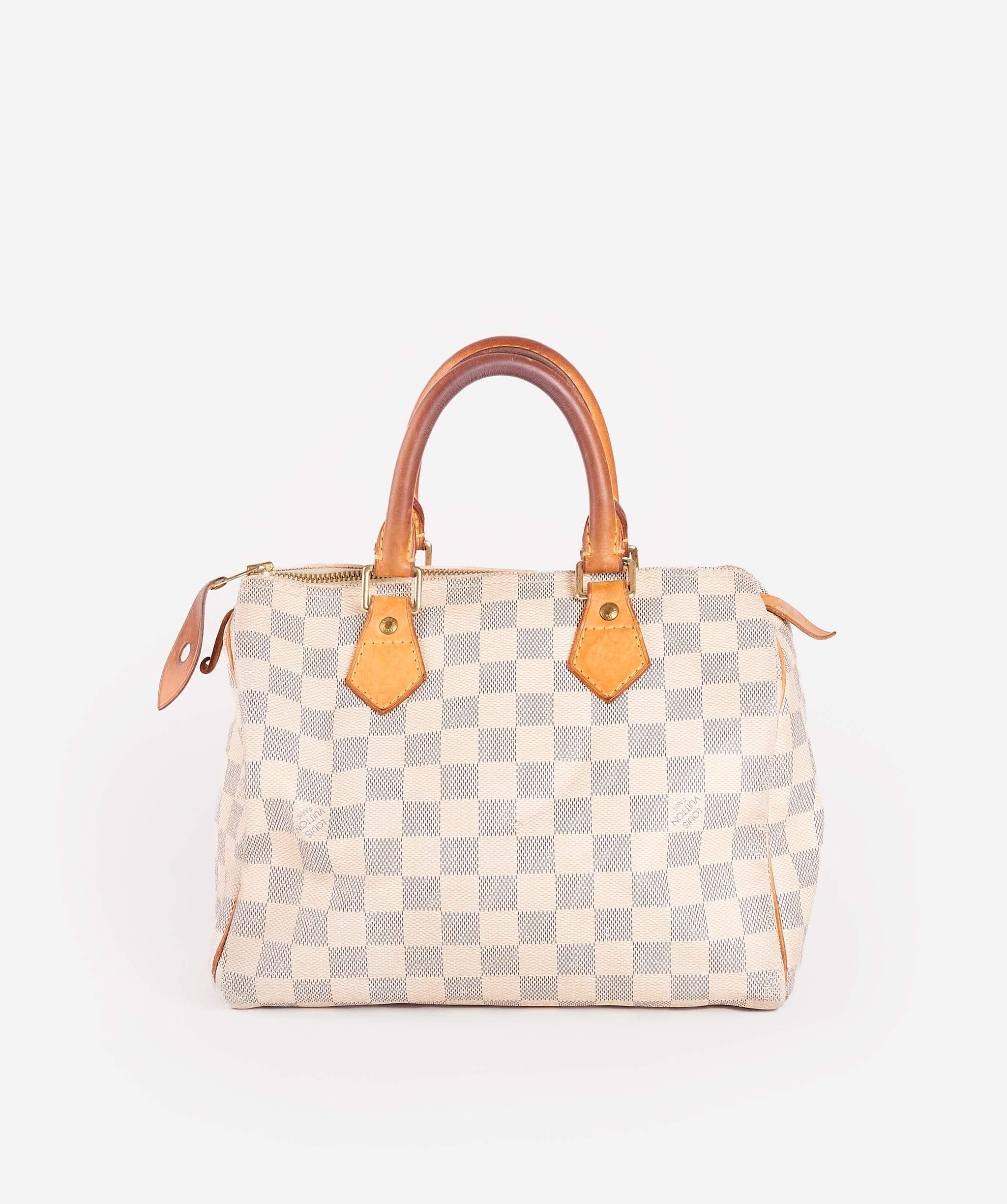 LOUIS VUITTON Damier Azur Speedy 25 Hand Bag SP2047 - Cap N Wrap