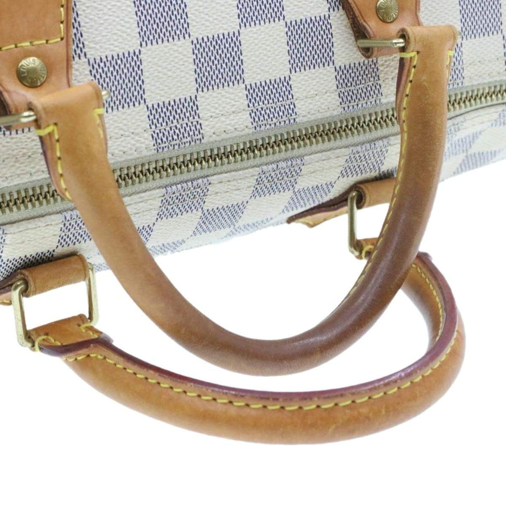LOUIS VUITTON Damier Azur Speedy 30 Hand Bag LV DU2029 - Cap N Wrap
