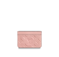LV Cardholder Monogram Empreinte Rose Poudre