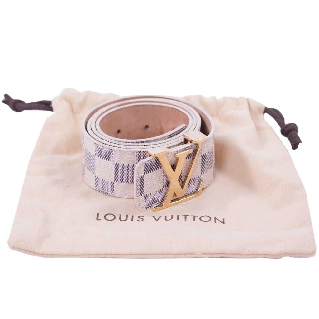 Louis Vuitton Damier Azur Initiales Belt