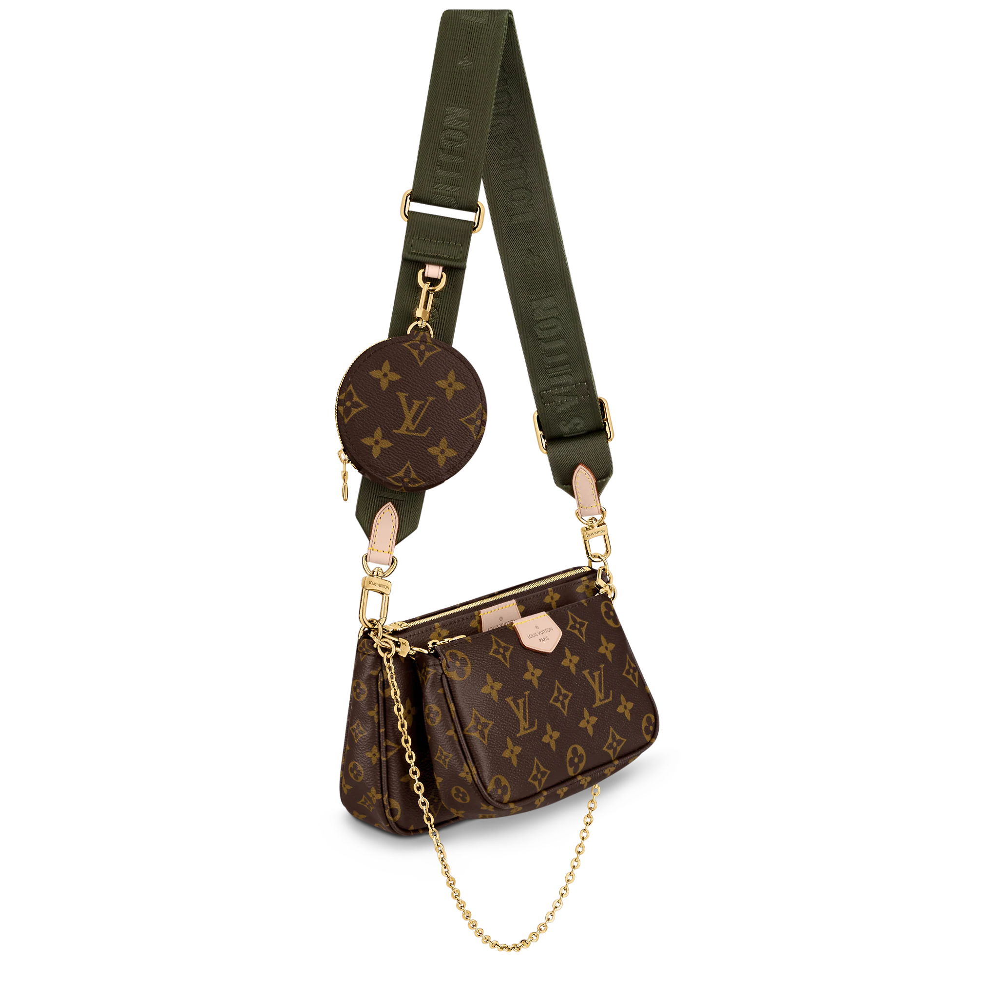 Louis Vuitton Multi Pochette Khaki