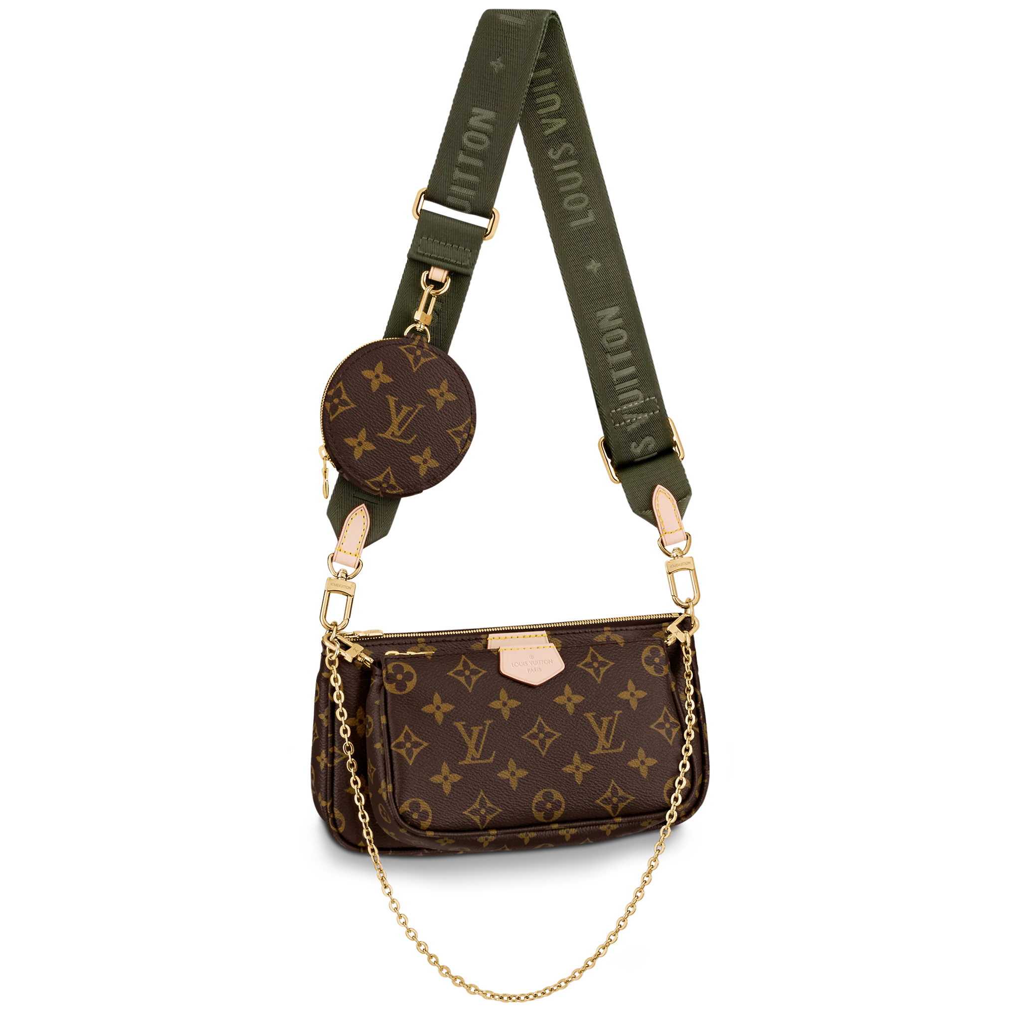 Louis Vuitton Multi Pochette Khaki