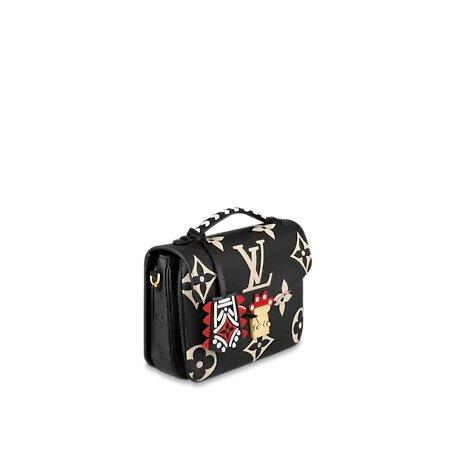 Louis Vuitton CRAFTY POCHETTE MÉTIS Black