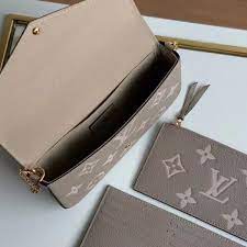 Louis Vuitton FÉLICIE POCHETTE Tourterelle Gray
