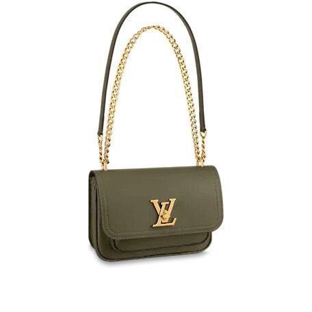 Louis Vuitton LOCKME CHAIN PM Khaki Green