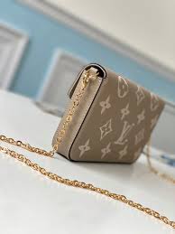 Louis Vuitton FÉLICIE POCHETTE Tourterelle Gray
