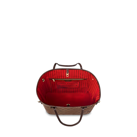 Louis Vuitton NEVERFULL MM Cerise Red
