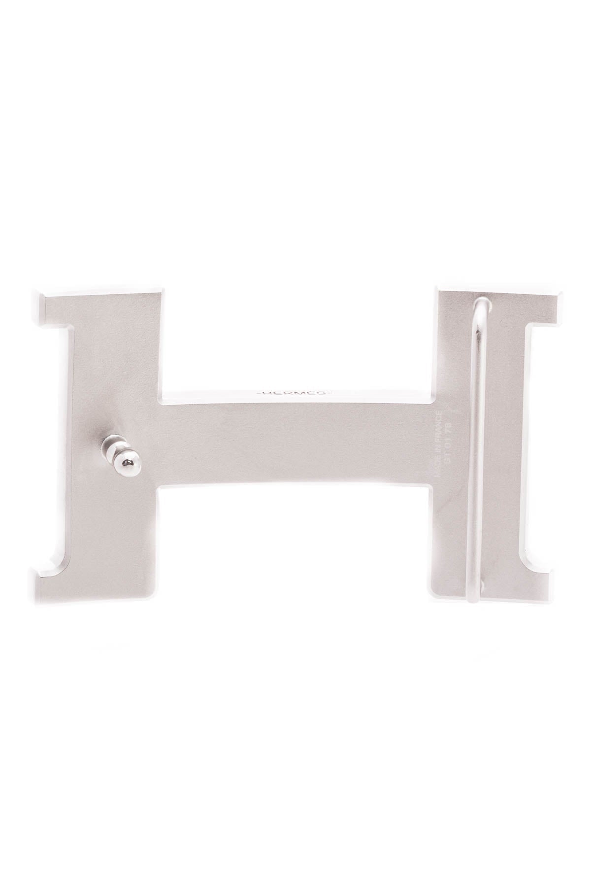 Constance 38mm Belt Buckle - Silver