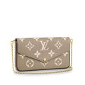 Louis Vuitton FÉLICIE POCHETTE Tourterelle Gray