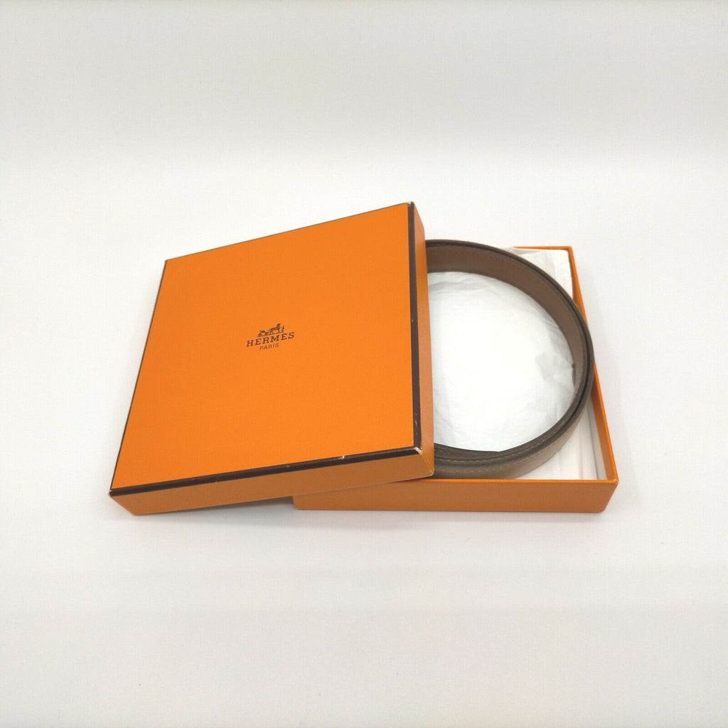 Hermès Beige Constance Swift Togo Mini 75 Belt